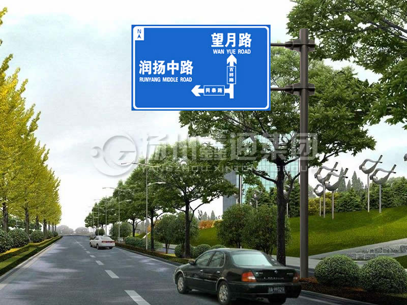 BZG-002，交通標(biāo)志桿，F(xiàn)型交通標(biāo)志桿