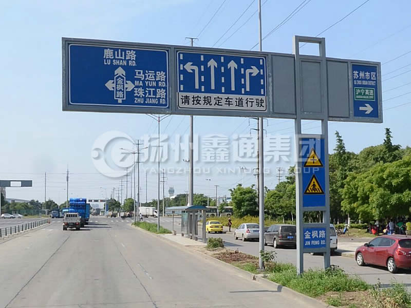 BZG-012，交通標(biāo)志桿，框架交通標(biāo)志桿