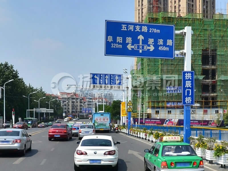 BZG-017，F(xiàn)型交通標(biāo)志桿，合肥交通標(biāo)志桿