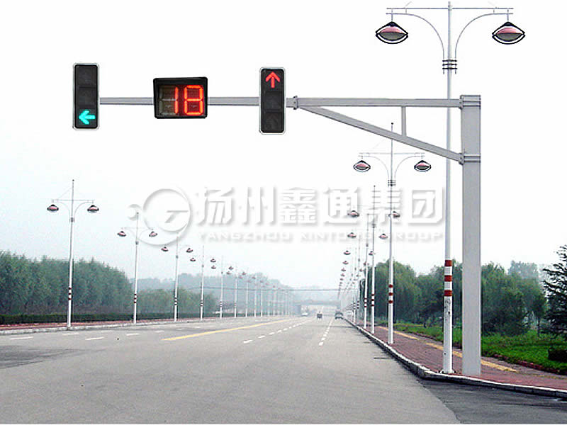 XHDG-052，方桿信號(hào)燈桿，淄博信號(hào)燈桿